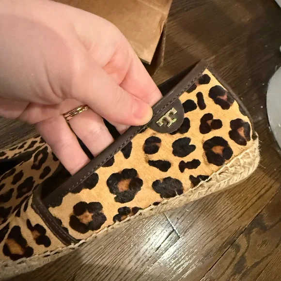 Tory Burch Tan and Black Espadrilles - Picture 7 of 7